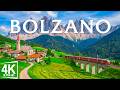 Bolzano 4K - Alpine Town, Dolomite Peaks & Scenic Mountain Landscapes Across Northern Italy