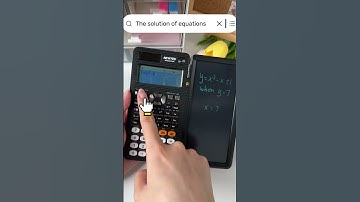 How to calculate the equation⁉ #newyes #calculator #tutorial   #maths #math #school