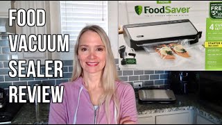 Food Vacuum Sealer Product Review  FoodSaver Brand at Costco  by Caroline Fleur