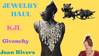 Jewelry Haul Joan Rivers Whiting & Davis Vtg Amethyst Strand