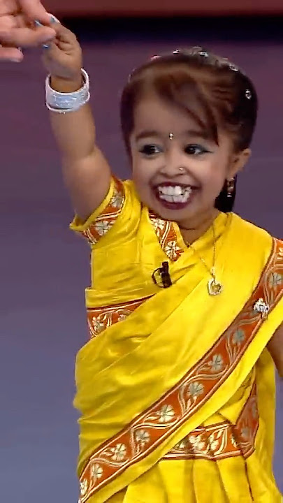 World's shortest woman, Jyoti Amge, appears on TV π«