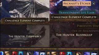 Path of Exile 2 Fleshpierce and Bloodgulp Location The Hunter challenge Forbidden Rites