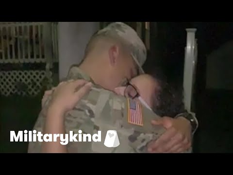 Soldier pulls off late-night homecoming surprise | Militarykind