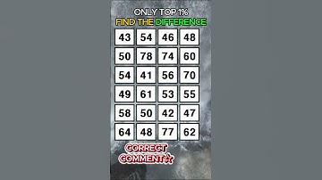 CAN YOU FIND LAST ONE? Find 3 pairs of identical numbers/Dementia Prevention Quizzes/Tests.No187