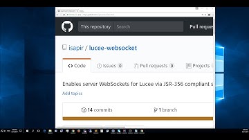 Lucee Websockets - Getting Started