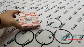 Поршневые кольца Isuzu 5873110820 RING SET ; PISTON,S