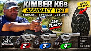 Kimber K6s Accuracy Test 3 Revolvers 3 Handloads 2 Distances