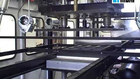 Ridat Large Format Inline Thermoforming Machine Model 4848ATF