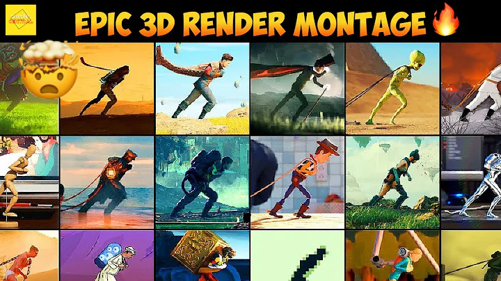 INCREDIBLE 3D Animation Montage of The Internet's LARGEST CG Challenge!