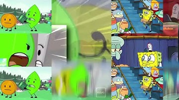 98 Shuric Scans With Are Slides (BFDIA Vs Spongebob Squarepants)