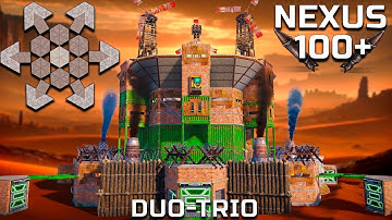 NEXUS - OFFLINE MONSTER with 9 BUNKERS , 5 WALLS & FLOOR STACKING [rust base design]