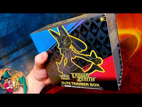 NEW* Pokemon Crown Zenith Elite Trainer box - Opening
