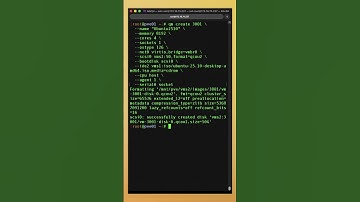 CREATE a Proxmox VM from the CLI