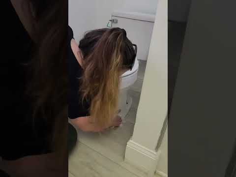 Bathroom clean with