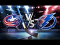 NHL Lightning VS Blue Jackets Full Game #nhl