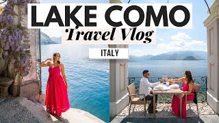 Lake Como Travel Vlog: 3 Days Exploring Varenna & Bellagio