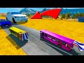 BeamNg Bus Crashing Gameplay - BeamNG Booting Bus Crashing and Big Car Over Sides #BeamNG