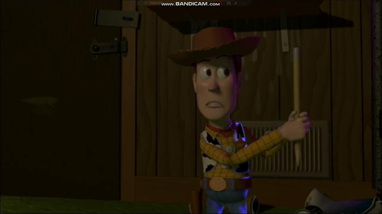 Toy Story Woody Fails To Escape Sid's House Toy Story (1995) Sid's House Scene (Sound Effects Version) - YouTube