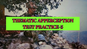 Thematic Apperception Test Practice-5@SSB Interviews#The Transformer.