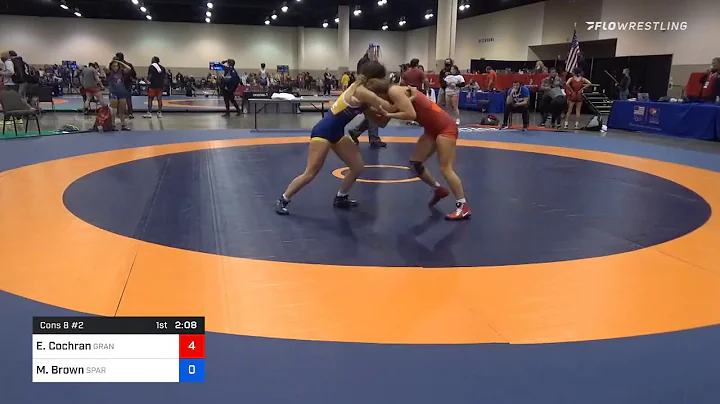 50 Kg Consolation Emma Cochran Grand View WC Vs Ma...