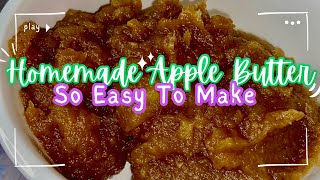 How to Make Apple Butter at Home | Simple, Old-Fashioned Apple Butter Recipe screenshot 2