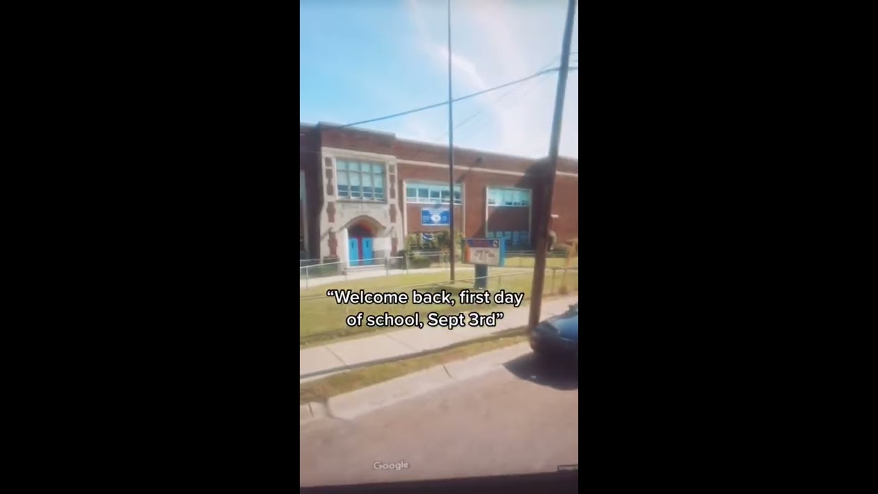 Abandoned Elementary School Detroit Michigan Shorts