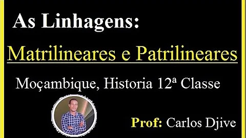 O que é sucessão matrilinear?