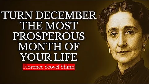 These 2 Words Will Make December the Most Prosperous Month of Your Life - Florence Scovel Shinn