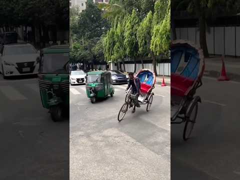 Rickshaw Rock S Over Legend Cars Supercars Bangladesh India Rickshaw Stunt