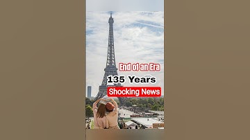 Goodbye Eiffel Tower? France Plans to Tear Down Its 135-Year-Old Symbol!#eiffeltower #paris #shorts