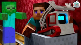 Monster Coaster 🎢 (Cozmo Minecraft Animation)