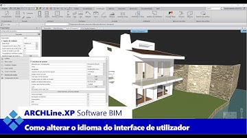 Software BIM ARCHLine.XP: Como alterar o idioma do interface do utilizador