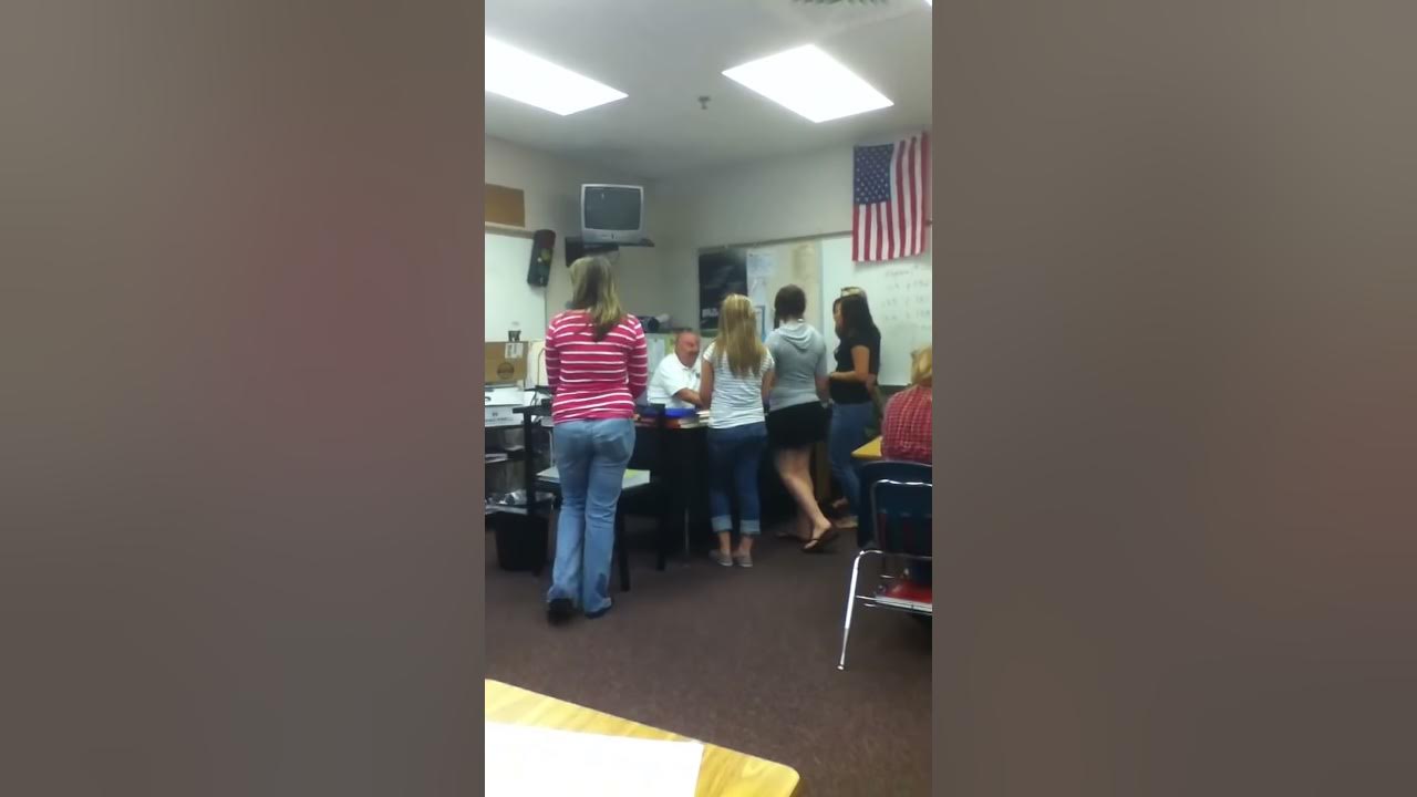 Teacher yells at student for recording the chorus randomly YouTube