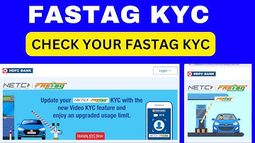 hdfc fastag kyc status kaise check kare | hdfc fastag kyc online |fastag kyc update