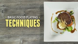 Basic Food Plating Techniques Resimi