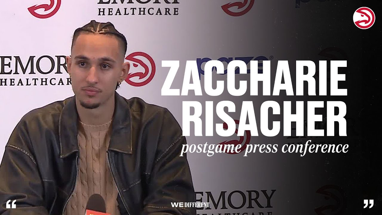 Hawks vs. Pelicans Postgame Press Conference: Zaccharie Risacher