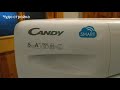 Установка новой стиральной машинки CANDY Smart 1052