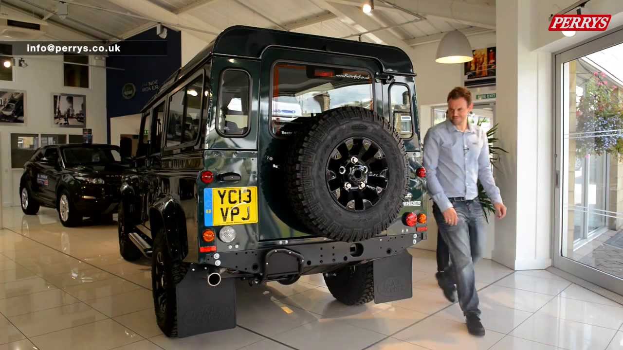 ventilatie toekomst zijn Land Rover Defender 110 XS Station Wagon (2013) Car Review by Perrys -  YouTube