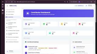 Payment Invoice Report and Withrawal in Contributor Module of SkiilsCertify Portal