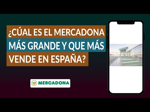 ¿Cuál es el Mercadona más Grande y que más Vende de España? ¿Y de Madrid, Barcelona y Valencia?