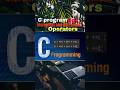 increment and decrement operators #coding #programming
