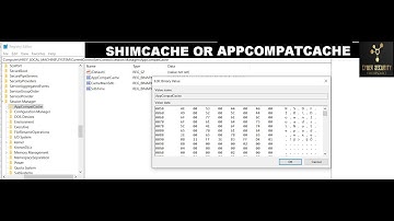 Shimcache Forensics