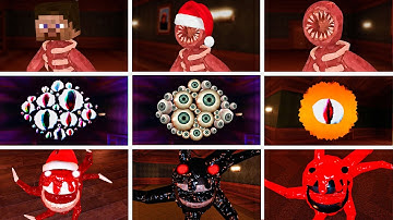 What Happens When You SPAWN EVERY FIGURE, EYES And SCREECH ENTITIES in Roblox Doors?