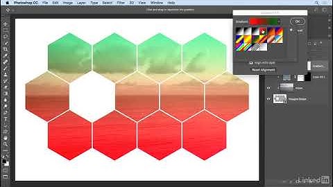 Using color, gradient, and pattern fill  Photoshop CC 2018 Essential Training  Design