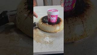 LIFE HACK- Cleaning Pot using the pink stuff - Ep.4