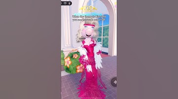Miss Piggy 🐽 Follow for more 🫶🏻 #dti #roblox #dtioutfits #misspiggy #muppets #piggy #diva #pig