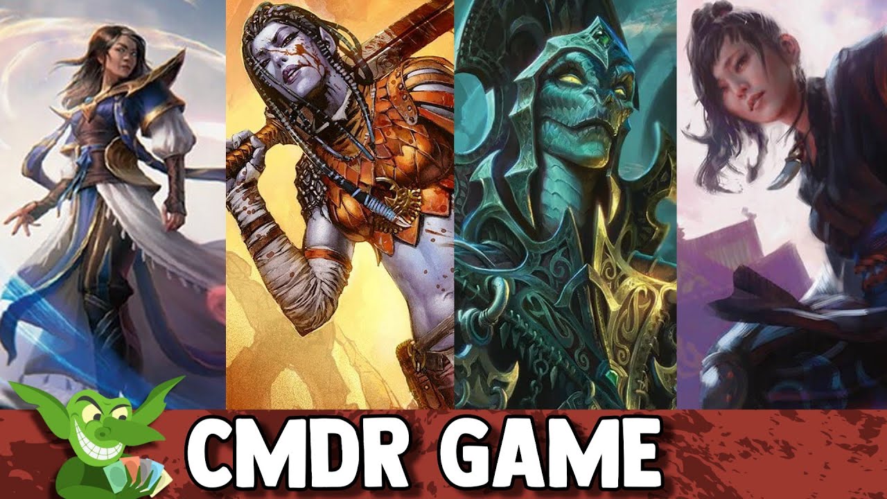 Narset, Enlighted Exile vs Radha vs Kadena vs Yuriko, the Tiger's Shadow EDH / CMDR game play thumbnail