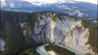 Surselva - Ruinaulta I Drone Footage I 4K