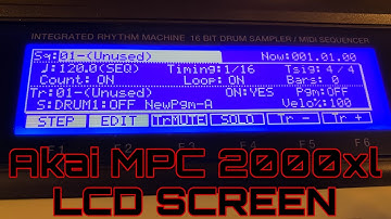 MPC 2000xl new LCD screen