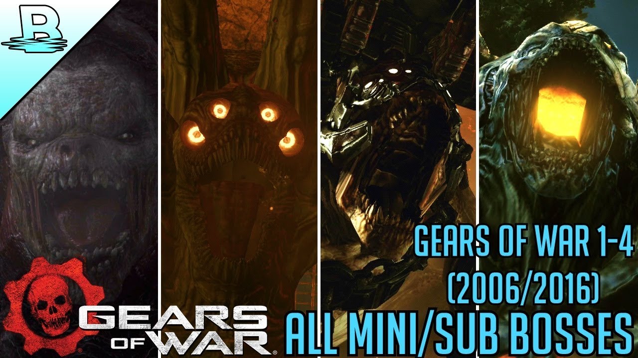 Evolution of Gears of War Mini/Sub Bosses Gears of War 14 (20062016